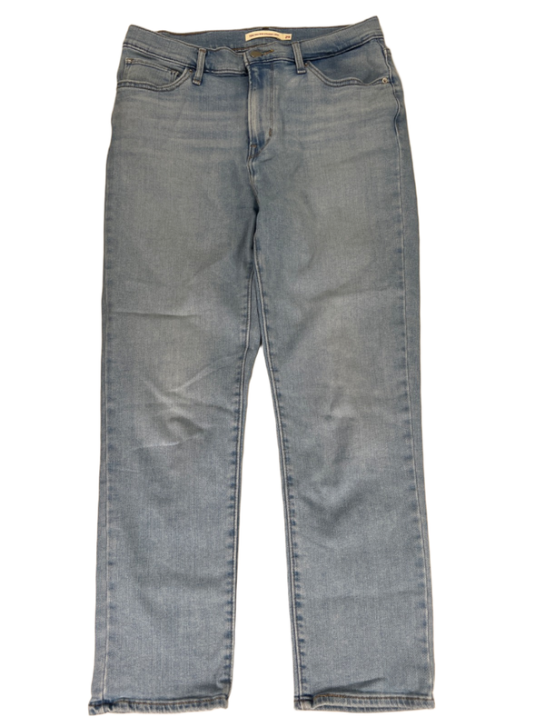 Levi's Women's Light Wash 724 High Rise Straight Crop Denim Jeans - 29