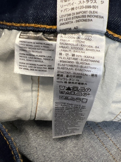 Levi's Men's Dark Wash 541 Athletic Fit Denim Jeans - 34x32 image 4