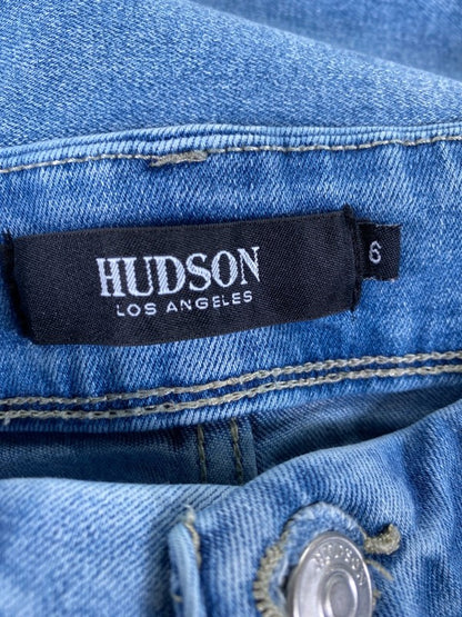 Hudson Women's Light Wash Slim Straight Leg Jeans - 6 image 3