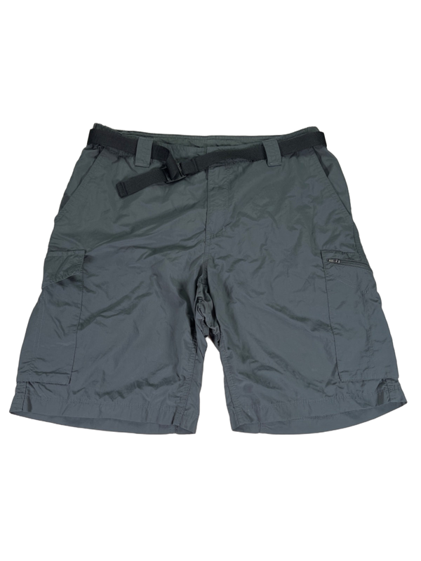 Columbia Men's Gray Silver Ridge Cargo Hiking Shorts - 34