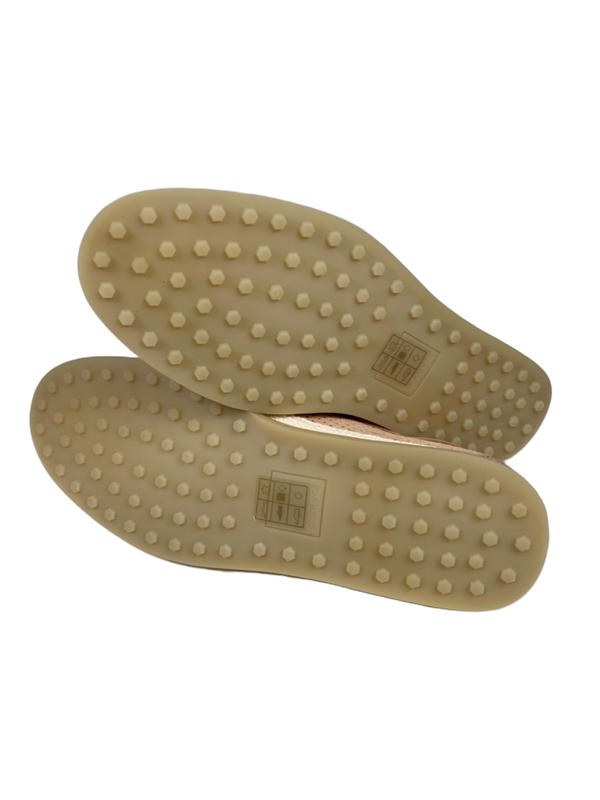 Dolce Vita Women's Tan Doris Perforated Suede Slip On Boat Shoes - 10 image 9