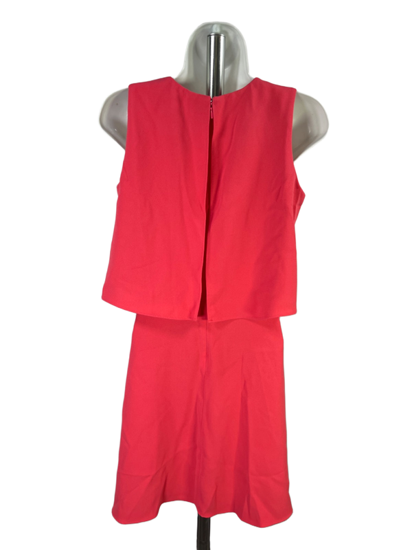 Calvin Klein Women's Pink Draped Layered Sleeveless Midi Dress - 2 image 2