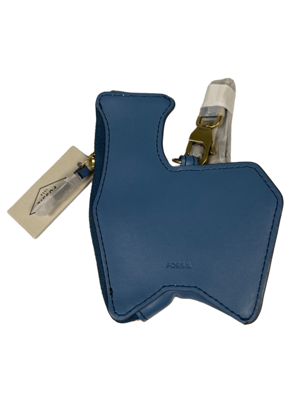 Fossil Women's Blue Colorblock Llama Coin Purse image 2
