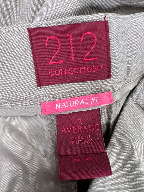 212 Collection Women’s Brown Natural Fit Straight Leg Dress Pants - 2 image 3