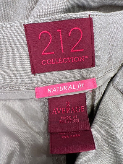 212 Collection Women’s Brown Natural Fit Straight Leg Dress Pants - 2 image 3