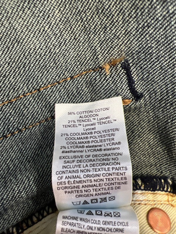 Lucky Brand Men’s Dark Wash 110 Slim Denim Jeans - 38x30 image 4
