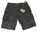 Kennth Cole Reaction Women's Gray/Green Stretch Cargo Shorts - 30