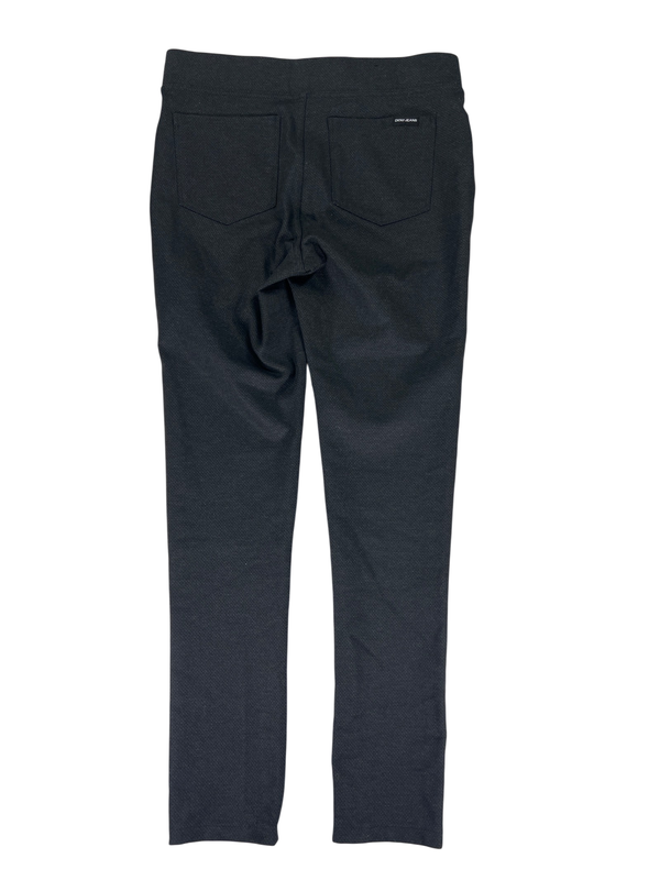 DKNY Women's Black Printed Stretch Pull On Ponte Pants - S image 2