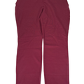 Dalia Women's Burgundy Tummy Control Pull On Ponte Pants - XXL