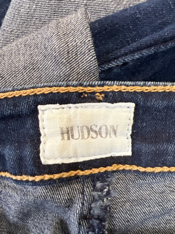 Hudson Women's Medium Wash Bacara Cuffed Cropped Straight Jeans - 27 image 3