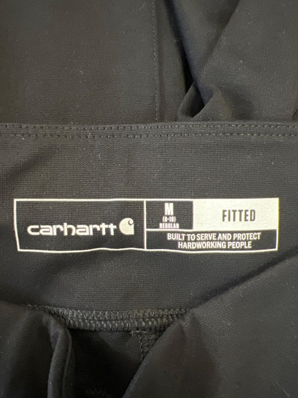 Carhartt Women's Black Pull On Force Fitted Utility Legging Pants - M image 3
