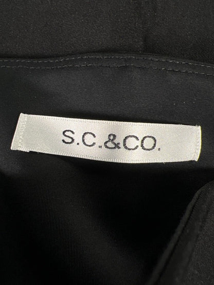 SC & Co Women's Black Lined Pull On Mini Pencil Skirt - S image 3