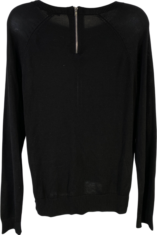 Banana Republic Women’s Black Long Sleeve Sweater - M image 2