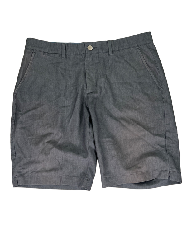 Macade Men's Dark Gray Slim Fit Performance Golf Shorts - 34