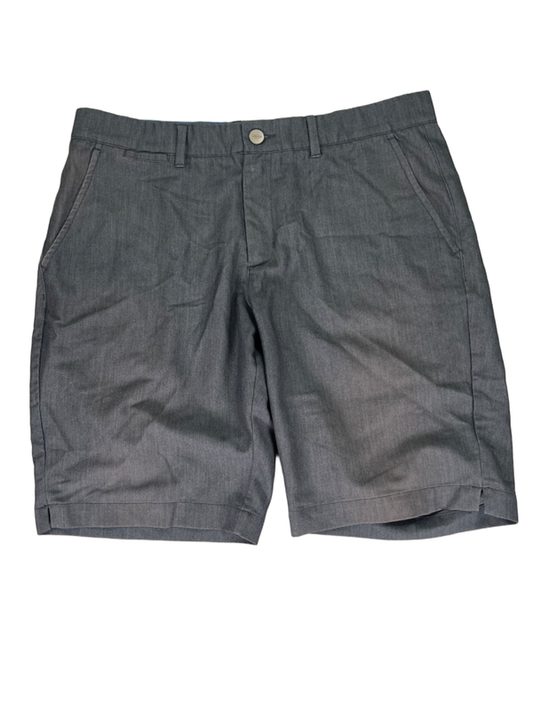 Macade Men's Dark Gray Slim Fit Performance Golf Shorts - 34