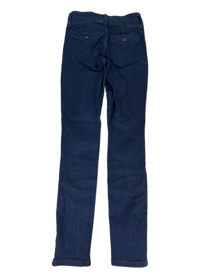 Express Women's Dark Wash High Rise Jegging Pants - 2 image 2