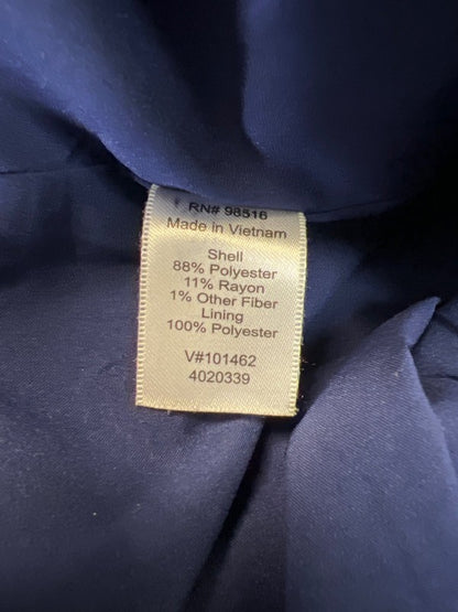 Coldwater Creek Women's Blue Tweed Straight Leg Skirt - 12 Petite image 4