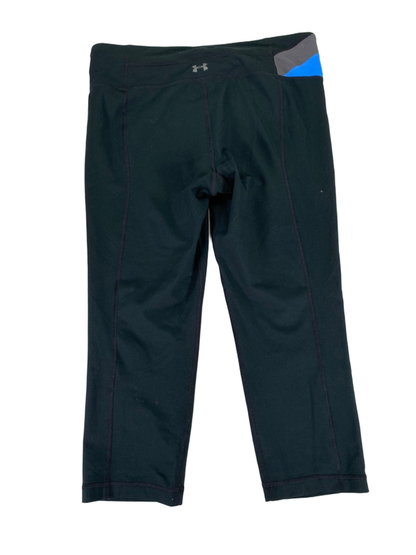 Under Armour Women's Black Fitted Cropped Athletic Leggings - M image 2