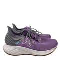 New Balance Women's Purple/Gray Fresh Foam Roav V1 Lace Up Running Sneakers - 10