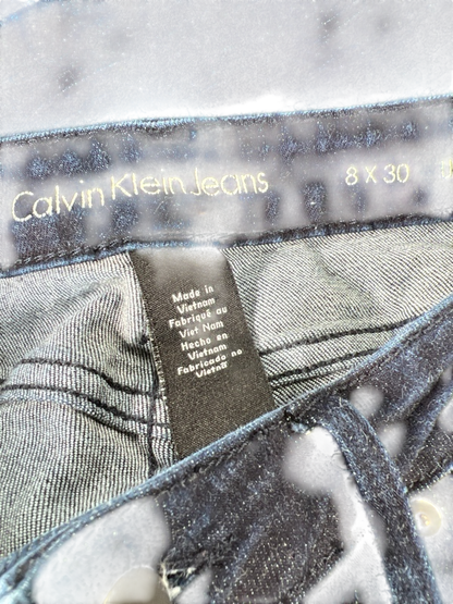 Calvin Klein Women's Dark Wash Ultimate Skinny Jeans - 8 image 3