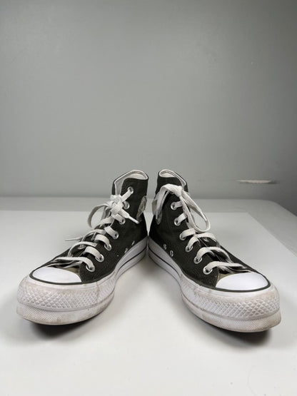 Converse Women's Green Chuck Taylor All Star High Top Lace Up Sneakers - 7 image 6