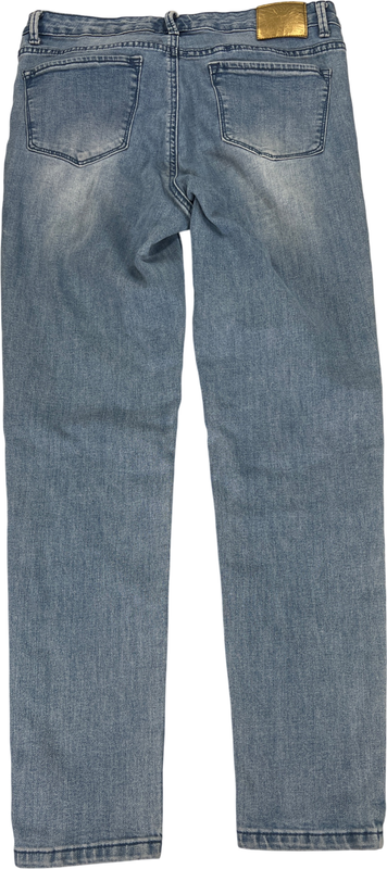 Anne Klein Women’s Light Wash Skinny Ankle Denim Jeans - 8 image 2