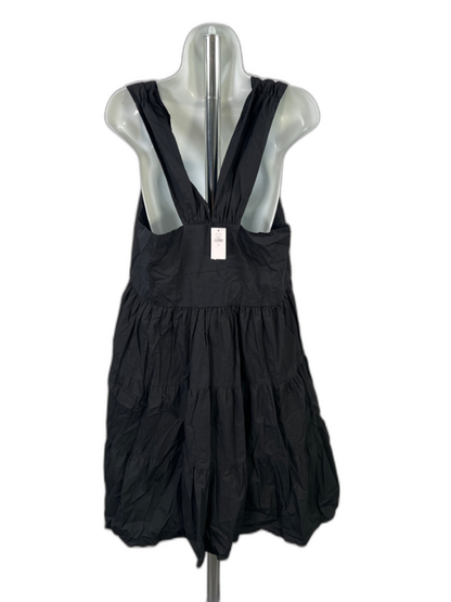 Banana Republic Women's Black Sleeveless Tiered Sleeveless Knee Length Dress - M image 2