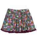 Matilda Jane Women's Blue/Multicolor Paint by Numbers A-Line Skirt - M