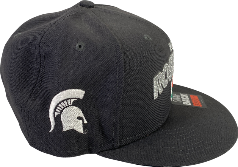 NEW Nike Unisex Gray 2014 Michigan State Rose Bowl Champions Snap Back -One Size image 3