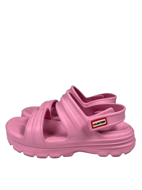 Hunter Women's Pink Bloom Algae Foam Slingback Strappy Sandals - UK 7/US 9 image 5