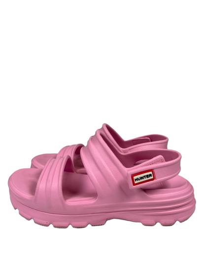 Hunter Women's Pink Bloom Algae Foam Slingback Strappy Sandals - UK 7/US 9 image 5