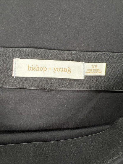 NEW Bishop and Young Women’s Black Cross Front Mini Skirt - XS image 3