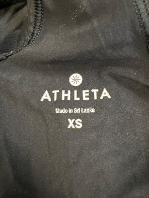 Athleta Women's Black Racer Back Sleeveless Athletic Tank Top - XS image 3