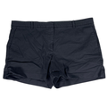 Ann Taylor Women's Black Basic Chino Shorts - 16
