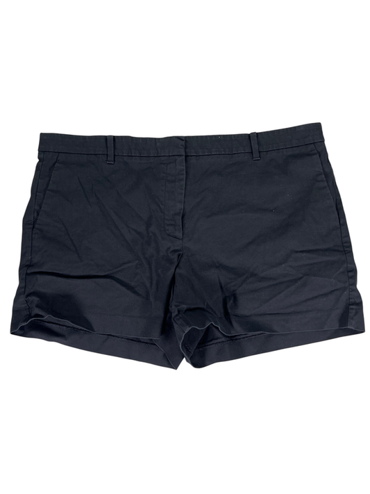 Ann Taylor Women's Black Basic Chino Shorts - 16