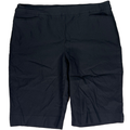 Chico's Women's Black Brigitte Slimming Stretch Pull On Shorts - 3/US 16