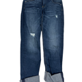 Hudson Women's Medium Wash Bacara Cuffed Cropped Straight Jeans - 27