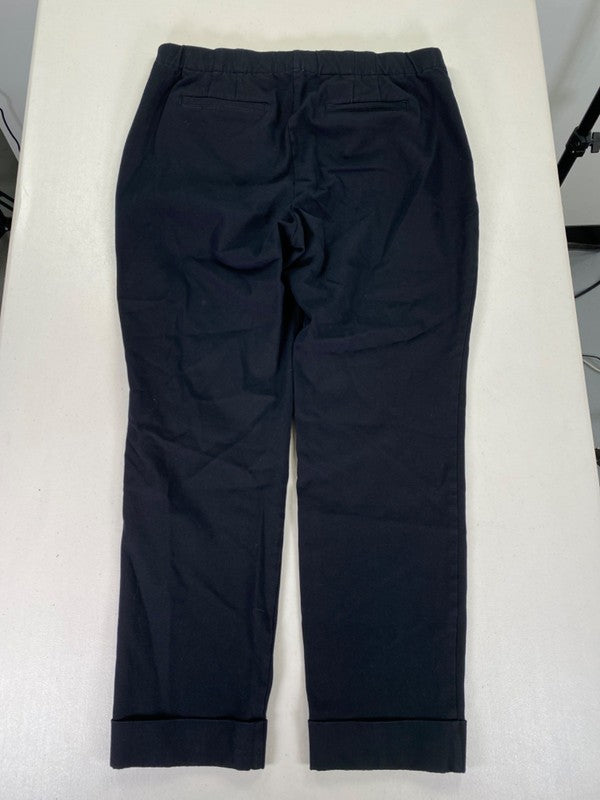 J Jill Women's Black Bi-Stretch Pull On Cuffed Pants - 12 image 6