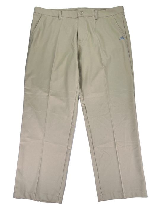 Adidas Men's Tan Adi Advantage Regular Fit Golf Pants - 40x30