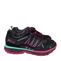 Fila Women's Black/Pink Evergrand Lace Up TR Trail Running Shoes - 8.5