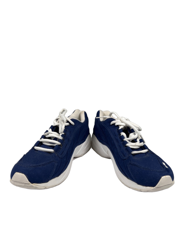 Ryka Women's Blue/White Sportwalker Canvas Sneakers - 10 Wide image 6