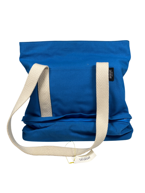 Kate Spade Saturday Women's Blue Canvas Multipocket Cooler Tote Bag
