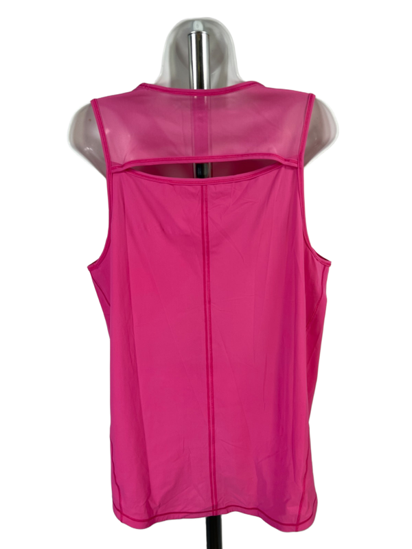 Lululemon Women's Guava Pink Mesh Sleeveless Sculpt Tank Top - 12 image 2