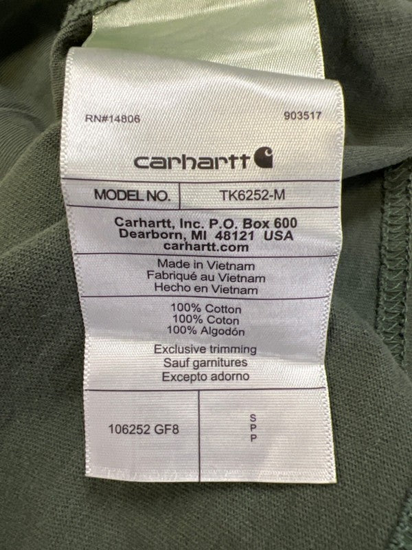Carhartt Men's Green Relaxed Fit Lightweight Pocket Short Sleeve Tee Shirt - S image 4
