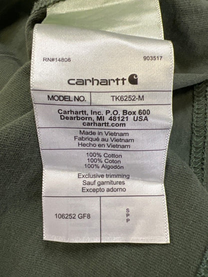 Carhartt Men's Green Relaxed Fit Lightweight Pocket Short Sleeve Tee Shirt - S image 4