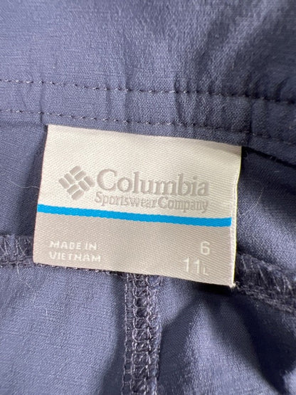Columbia Women's Blue Bermuda Light Weight Hiking Shorts - 6 image 3