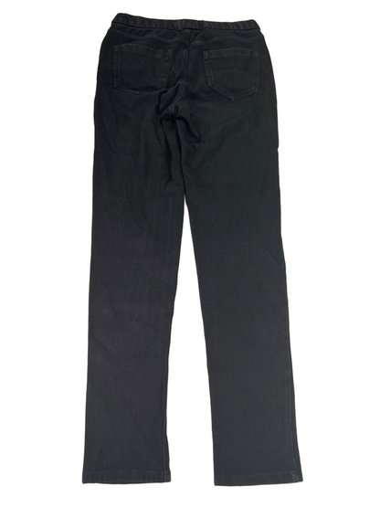 Coldwater Creek Women's Black Knit Denim Mid Rise Jegging Pants - 10 Tall image 2