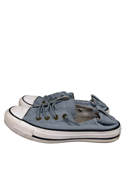 Converse Women's Pale Blue All Star Slip On Shoreline Sneakers - 7 image 5