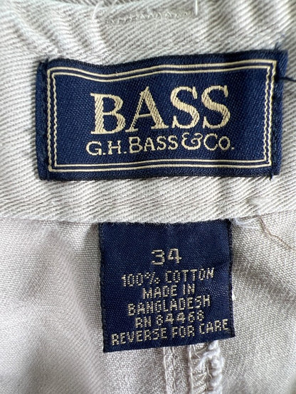 Bass Men's Beige Cape Khaki Shorts - 34 image 3