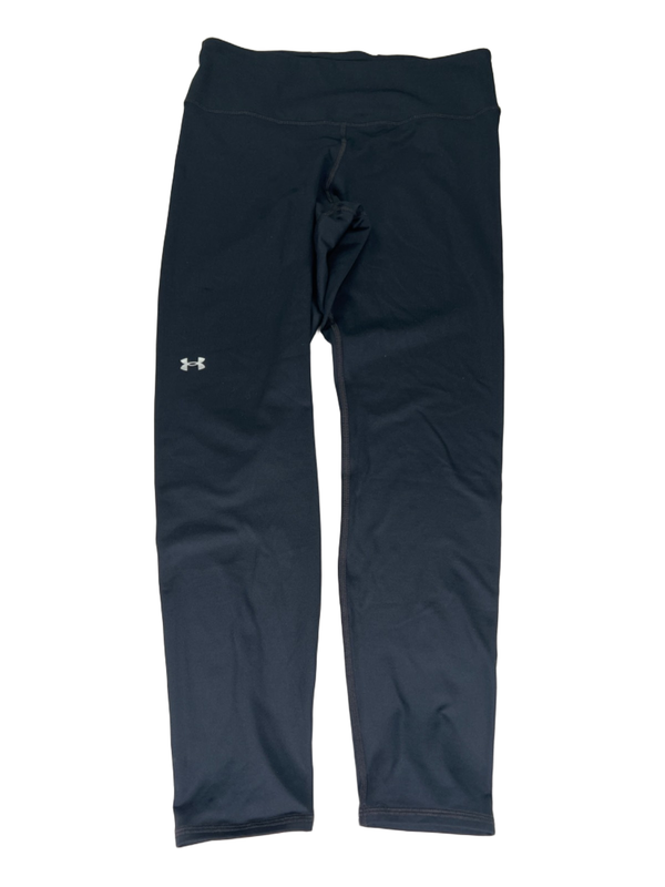 Under Armour Women's Black Coldgear Pull On Ankle Legging Pants - L